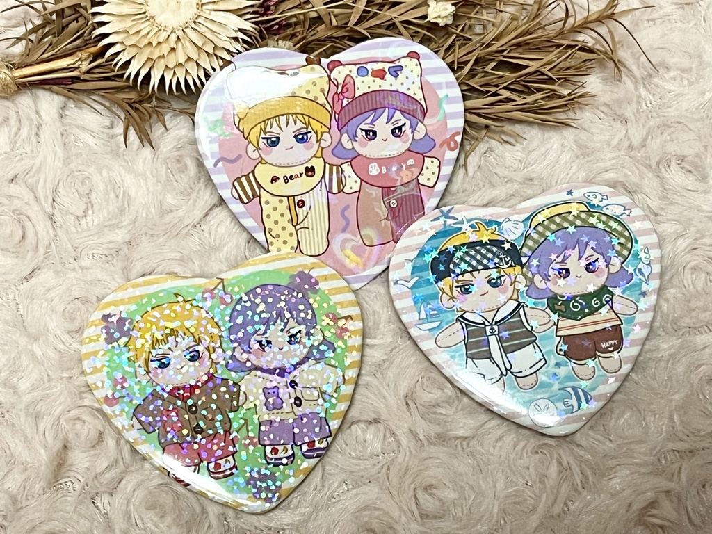 シャアガルぬいちゃん缶バッジ