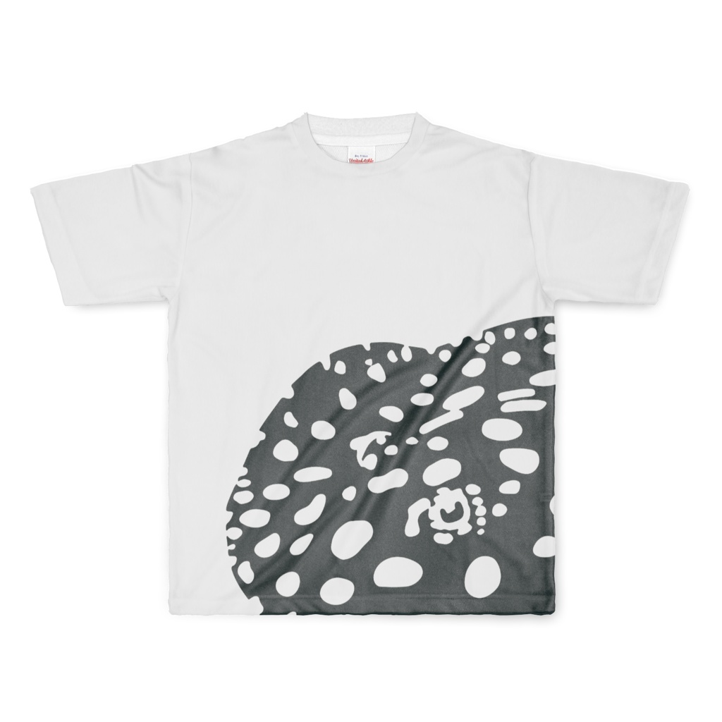 生き物Tシャツ　ポルカドットスティングレイ