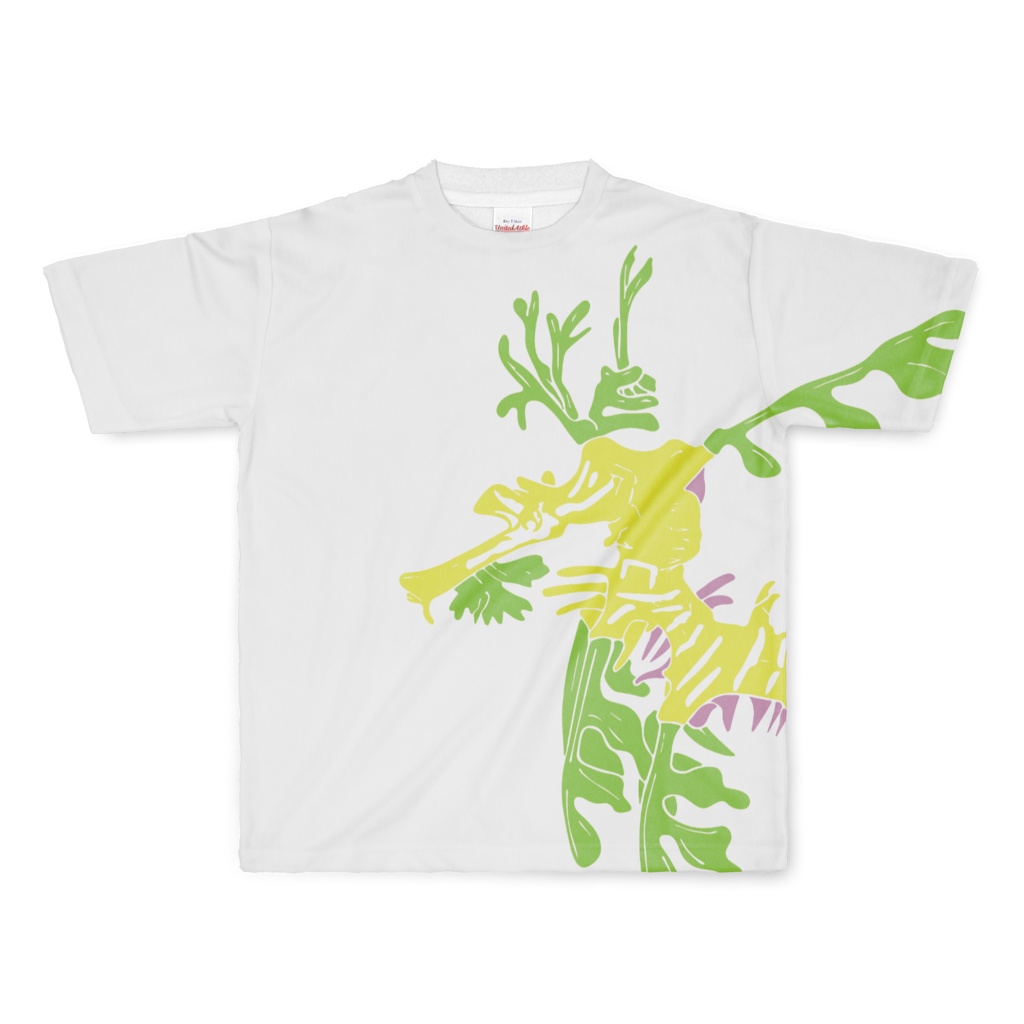 生き物Tシャツ リーフィーシードラゴン