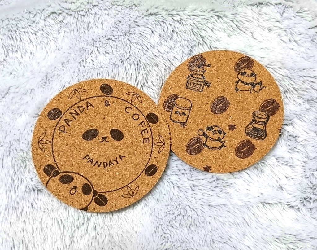 コルクコースター(カフェ雑貨)