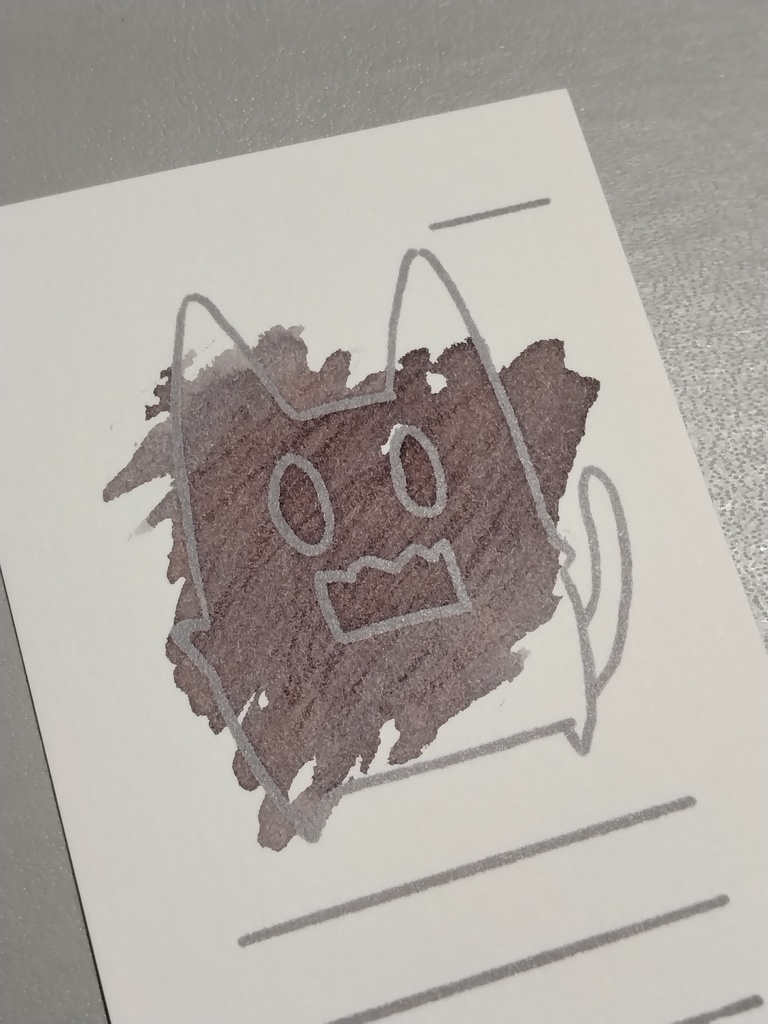 オリジナルインク「乙夜に神隠し」