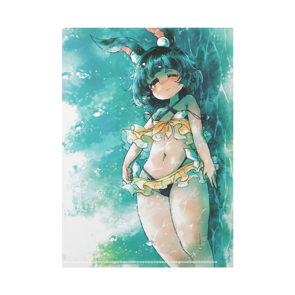 ちよせんせぇ潜水クリアファイル