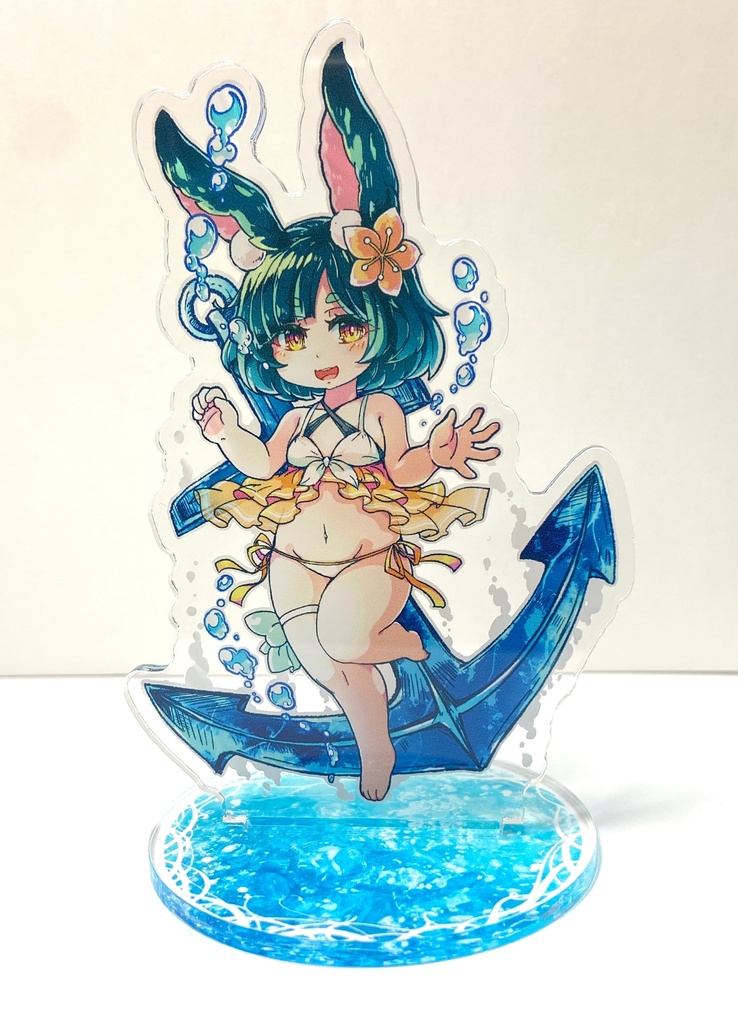 もちづきちよひらひら水着アクリルフィギュア