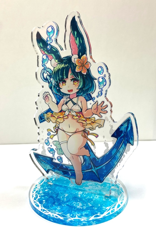 もちづきちよひらひら水着アクリルフィギュア