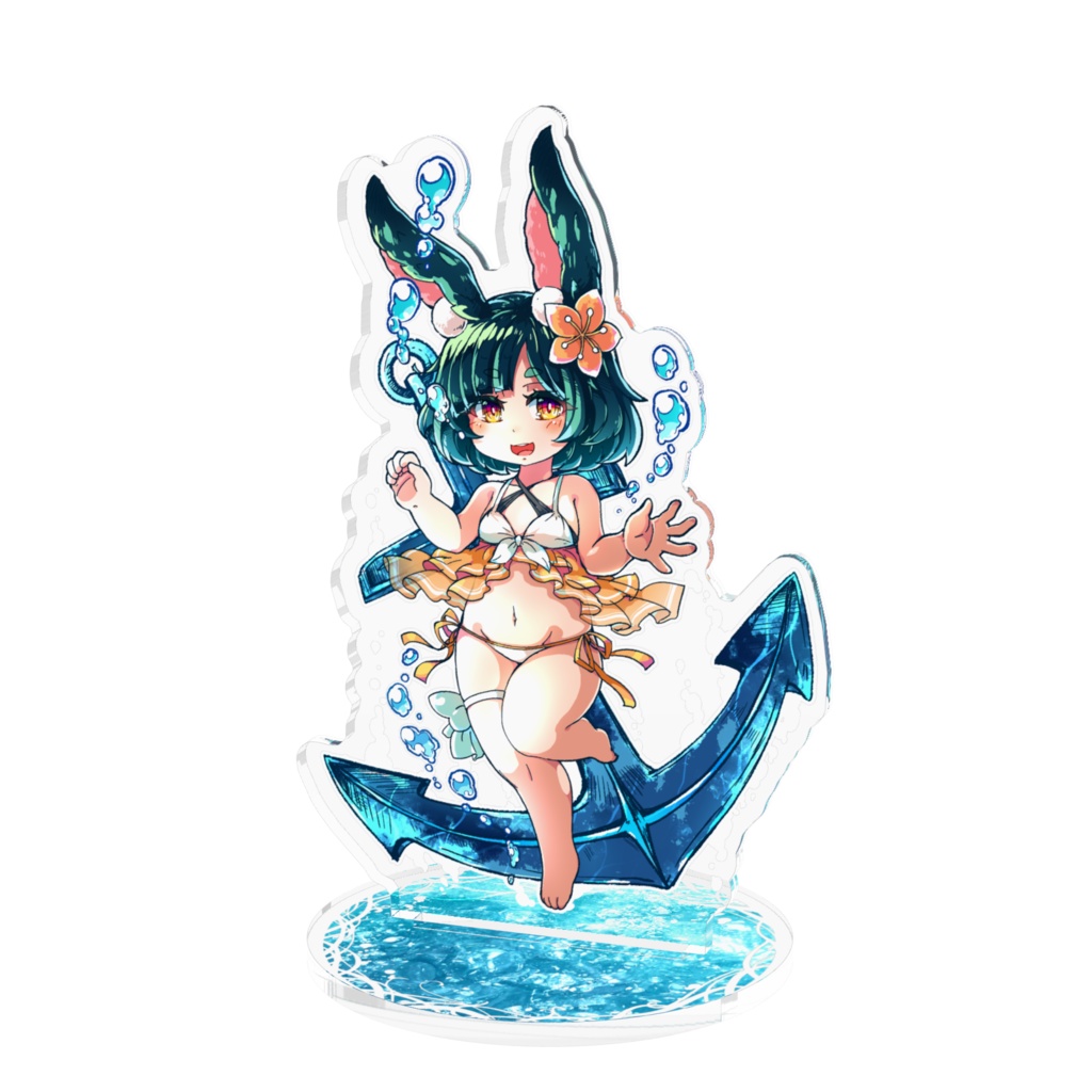 もちづきちよひらひら水着アクリルフィギュア