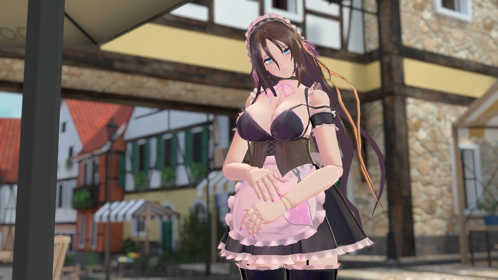 【オリジナル3Dモデル】隷人形ラディキナ