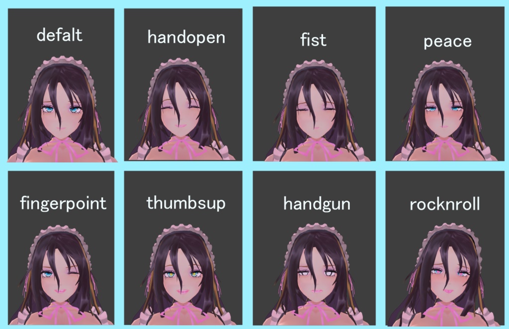 【オリジナル3Dモデル】隷人形ラディキナ