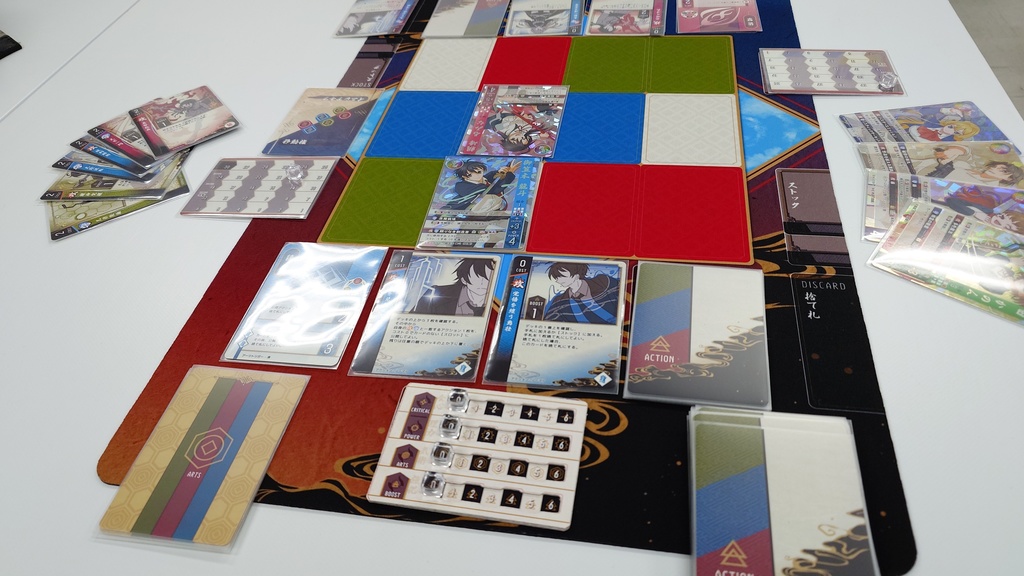 蒼き御空の決闘譚│プレイマット