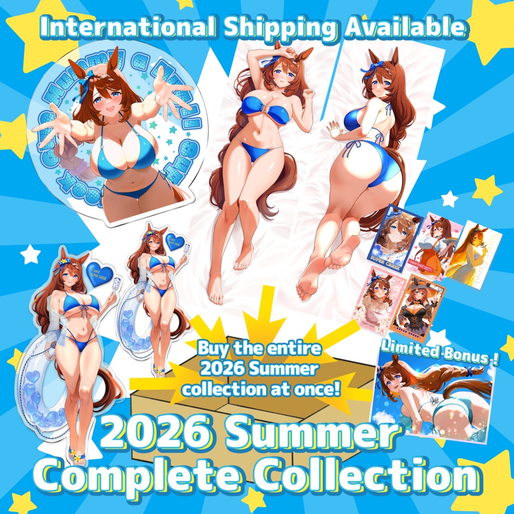 (International Shipping Available) 2026 Summer Complete Collection.