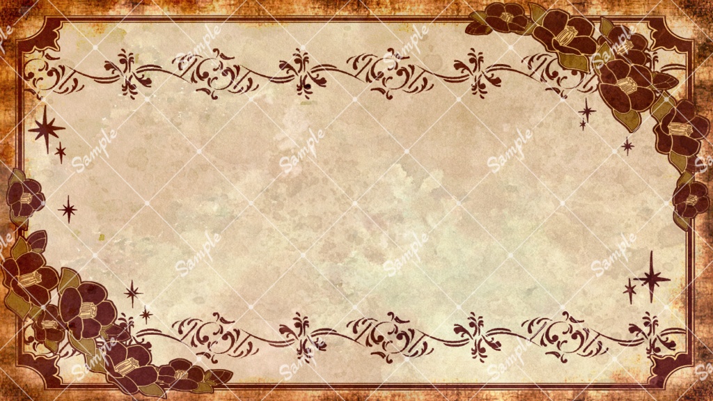 【フリー素材】Vtuber配信用サムネイル(大正ロマン)