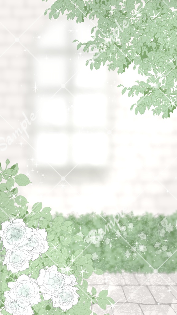 【フリー素材】Vtuber配信用背景(朝)【縦型】