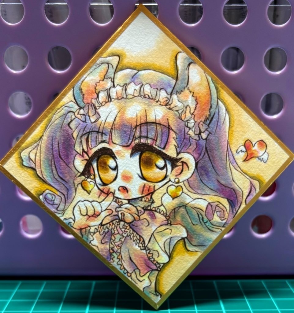 ケモ耳ウィッチーズ　アズ　豆色紙