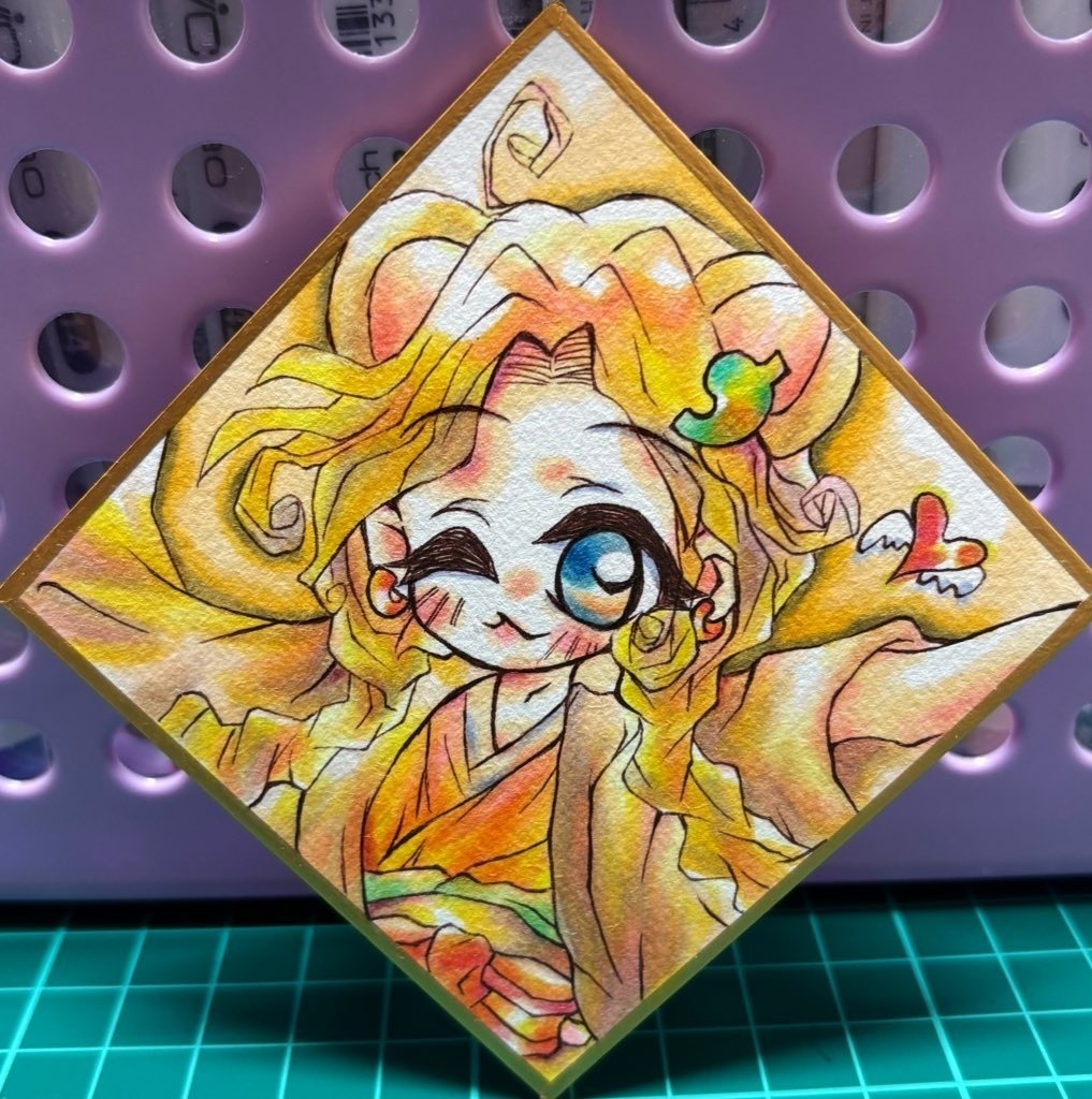 ケモ耳ウィッチーズ　チョコ　豆色紙