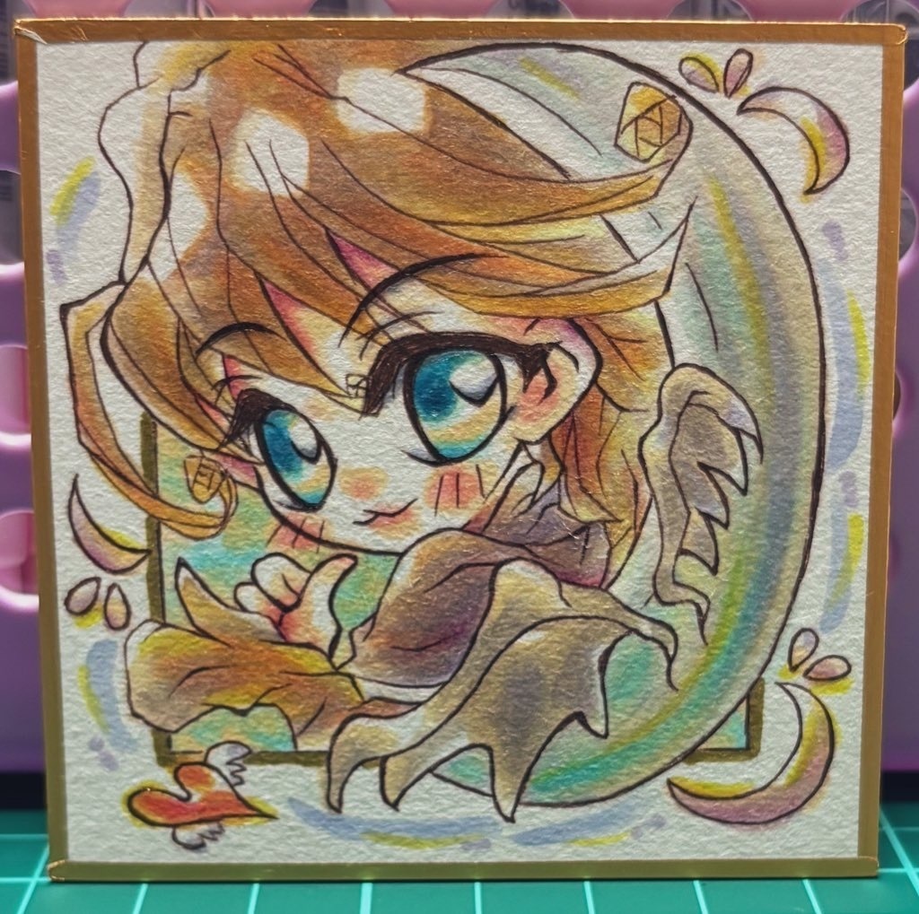 デュオ・マクスウェル　色紙