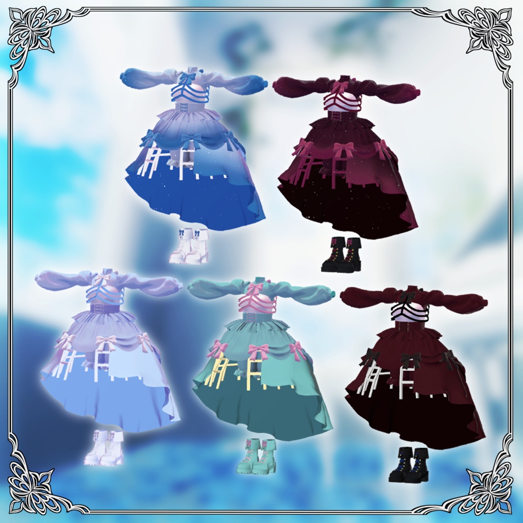 【✨7/10販売開始!✨】Ribcrine【ライカ・凪・おばけのギーギ・フィユエ対応】