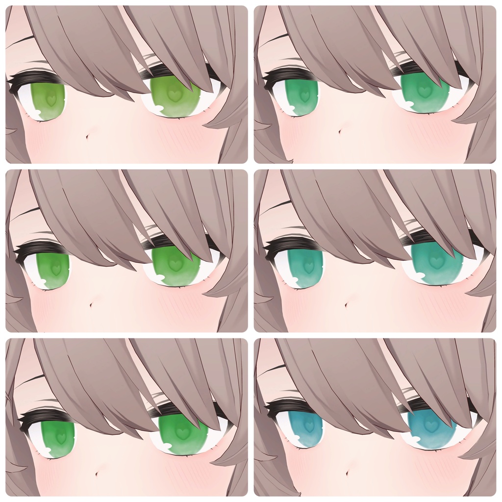 【無料/free】ナユ対応 まどろみハートアイテクスチャ