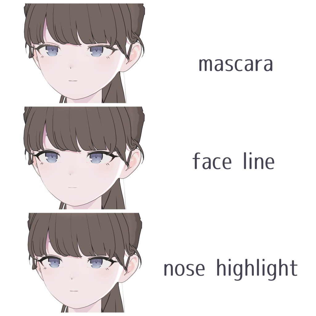 【Lapwing対応】ひのはなメイクテクスチャ