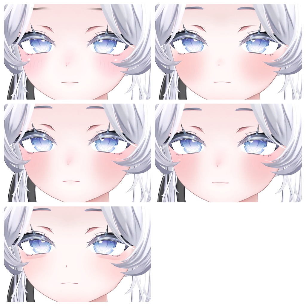【Sio / しお 対応】すみゆらメイク&アイテクスチャ