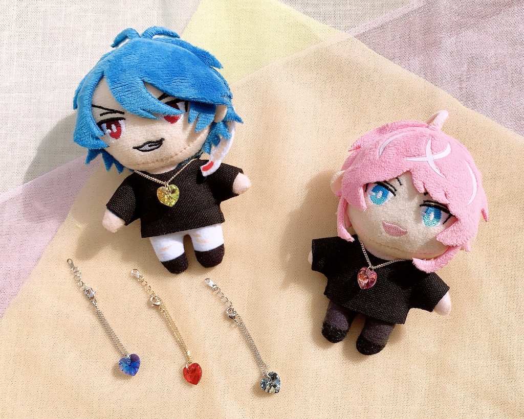 キラキラハート❤︎のネックレス