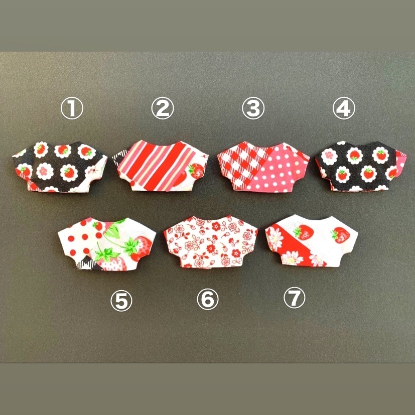 柄×柄ブルゾン(RED main🍓)