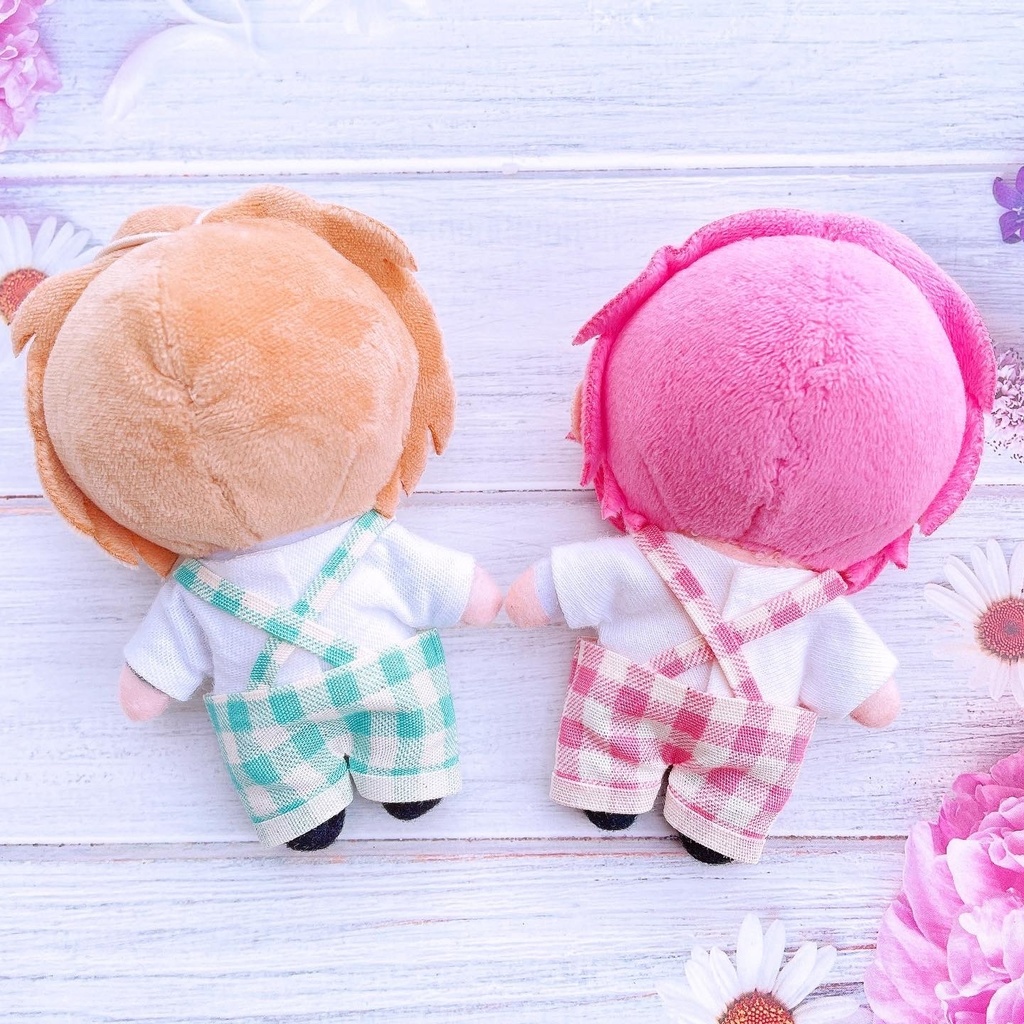 チェック柄 サロペット