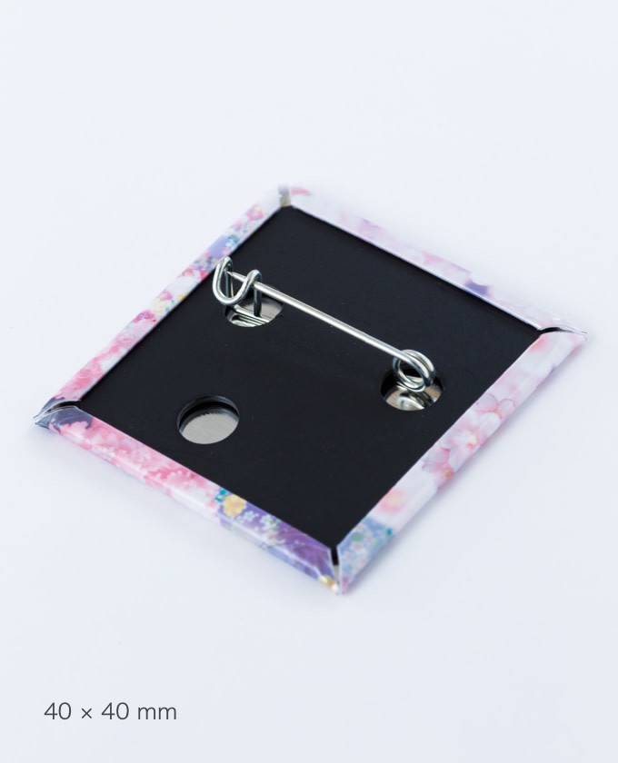 缶バッジ - ひし形40mm