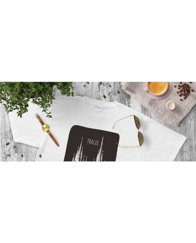 Tシャツ - 白(前面のみ)