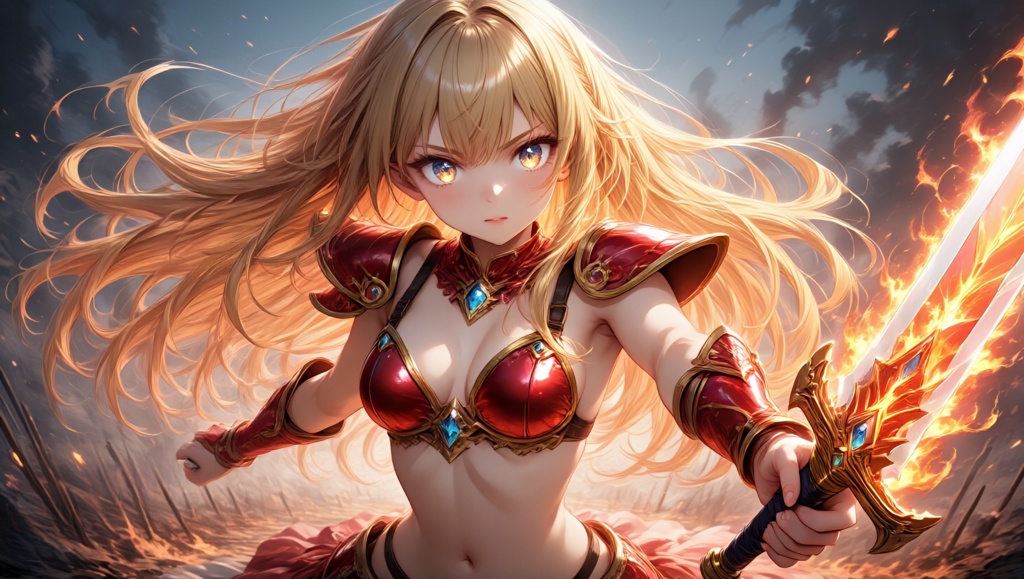 紅蓮に咲く誓い Oath in Crimson Flames