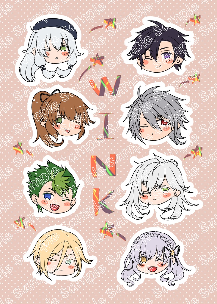 ハーフカットシール