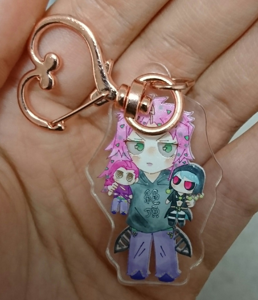 ボスのきょろきょろアクリルキーホルダー