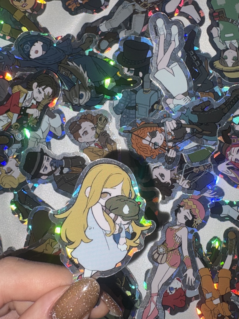 ステッカー実験10グループ(4種+カードセット)