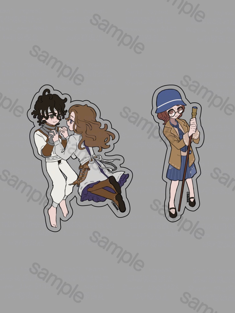 ステッカー実験０グループ(２種＋カードセット)