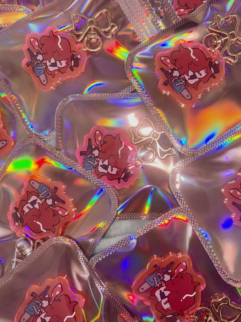 なきぴアクリルキーホルダー