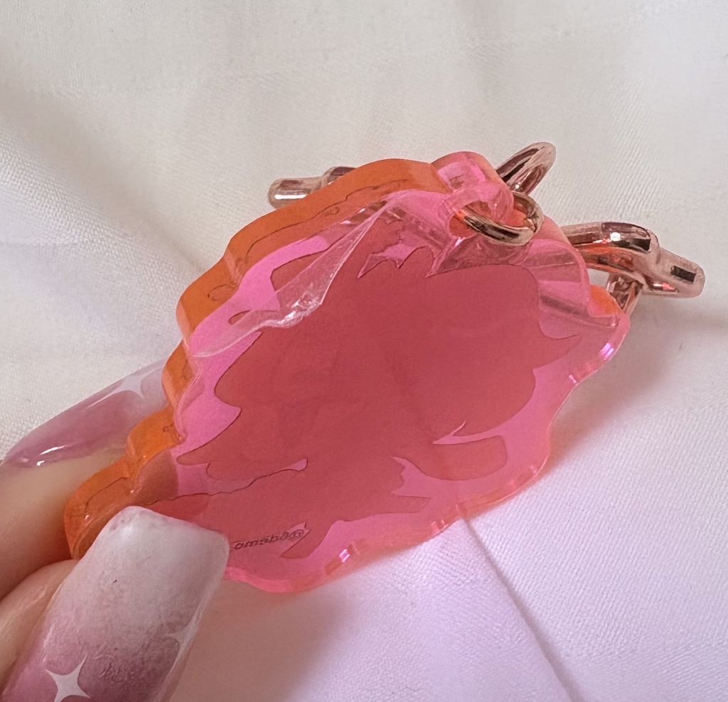 なきぴアクリルキーホルダー