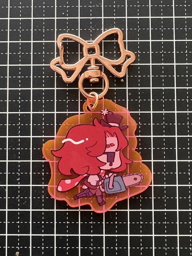 なきぴアクリルキーホルダー