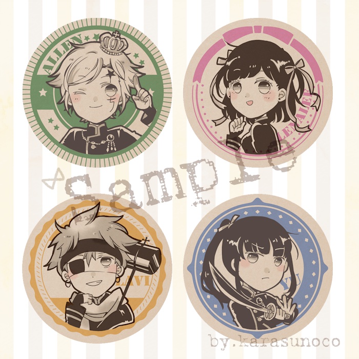 【DG】缶バッジセット