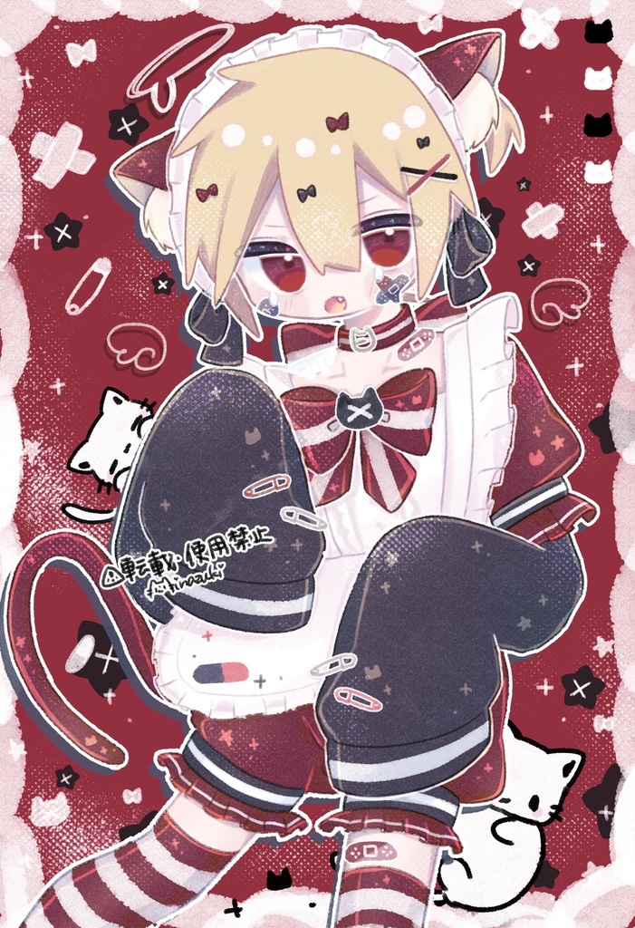 LEN×RED 長袖Tシャツ