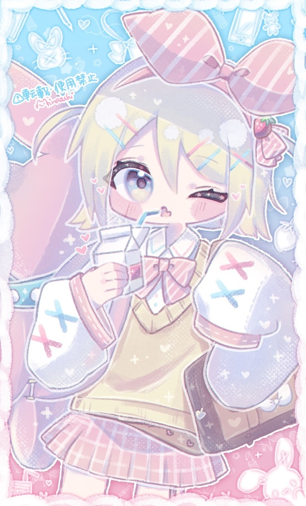 原宿系リンちゃんのBIGアクリルスタンド