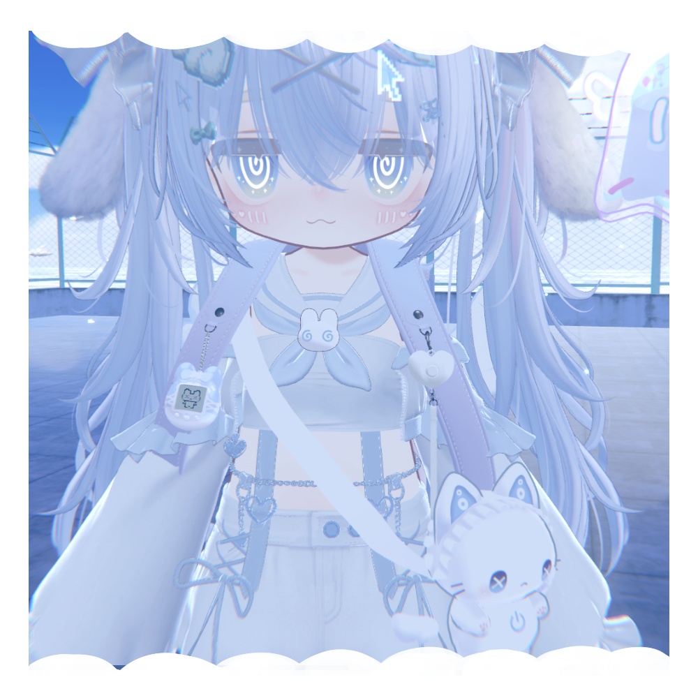 ちろねこ天使ちゃんのショルダーバック【VRChat】
