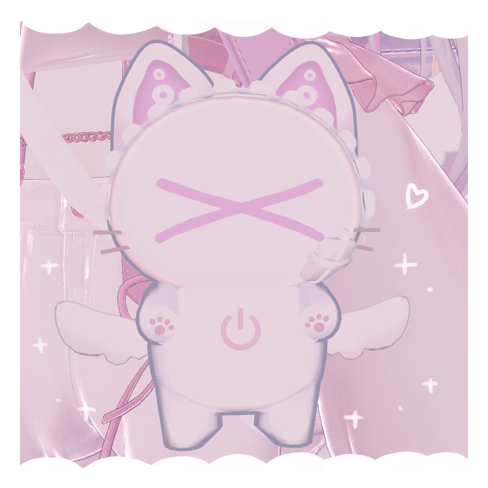 ちろねこ天使ちゃんのショルダーバック【VRChat】