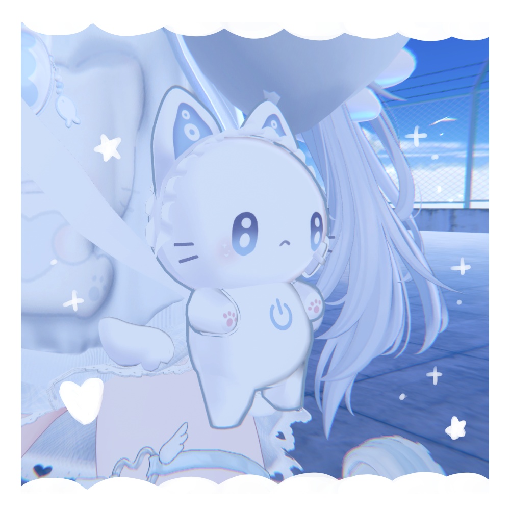 ちろねこ天使ちゃんのショルダーバック【VRChat】