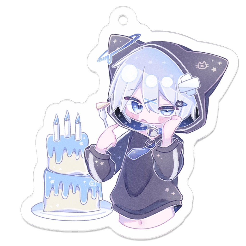 【2026年誕生日記念グッズ】みなづき。Halutaのアクリルキーホルダー