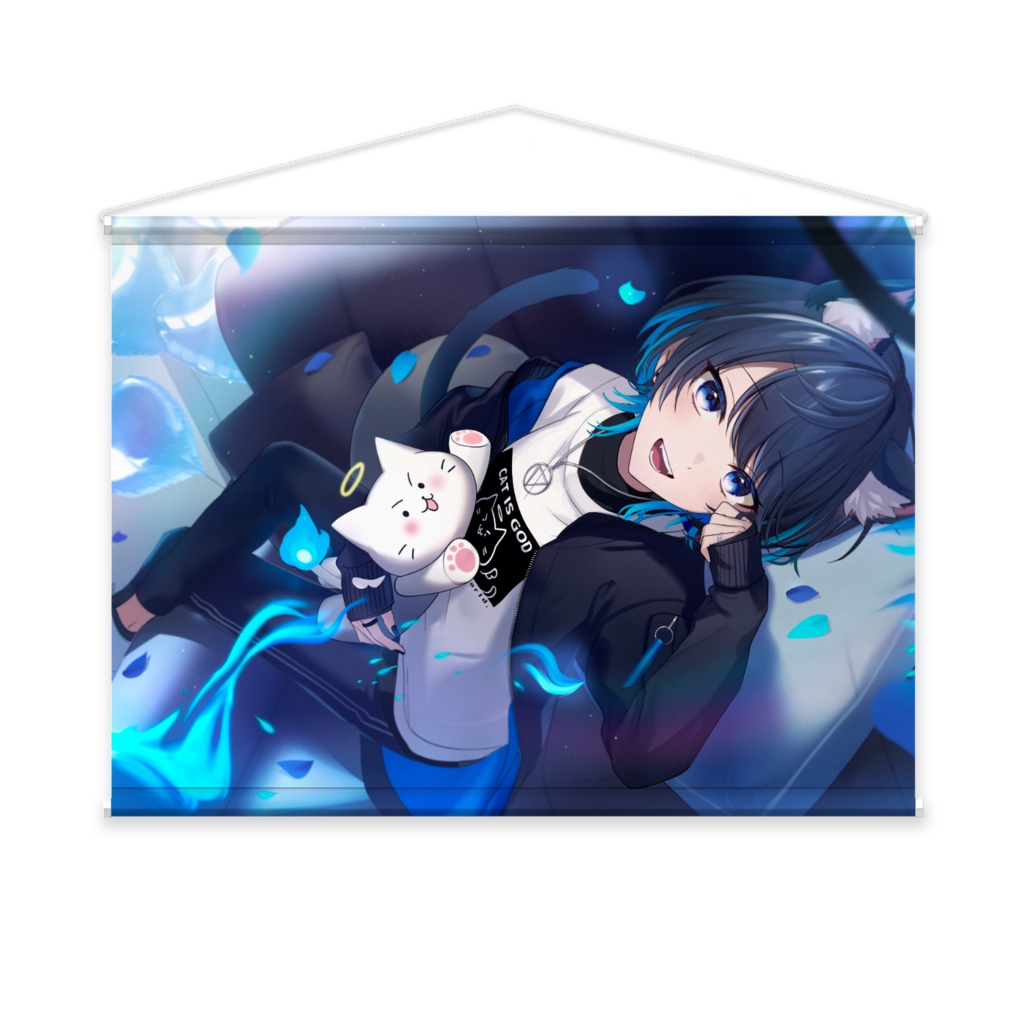 湯ノ山ゆや(3周年記念グッズver) タペストリー