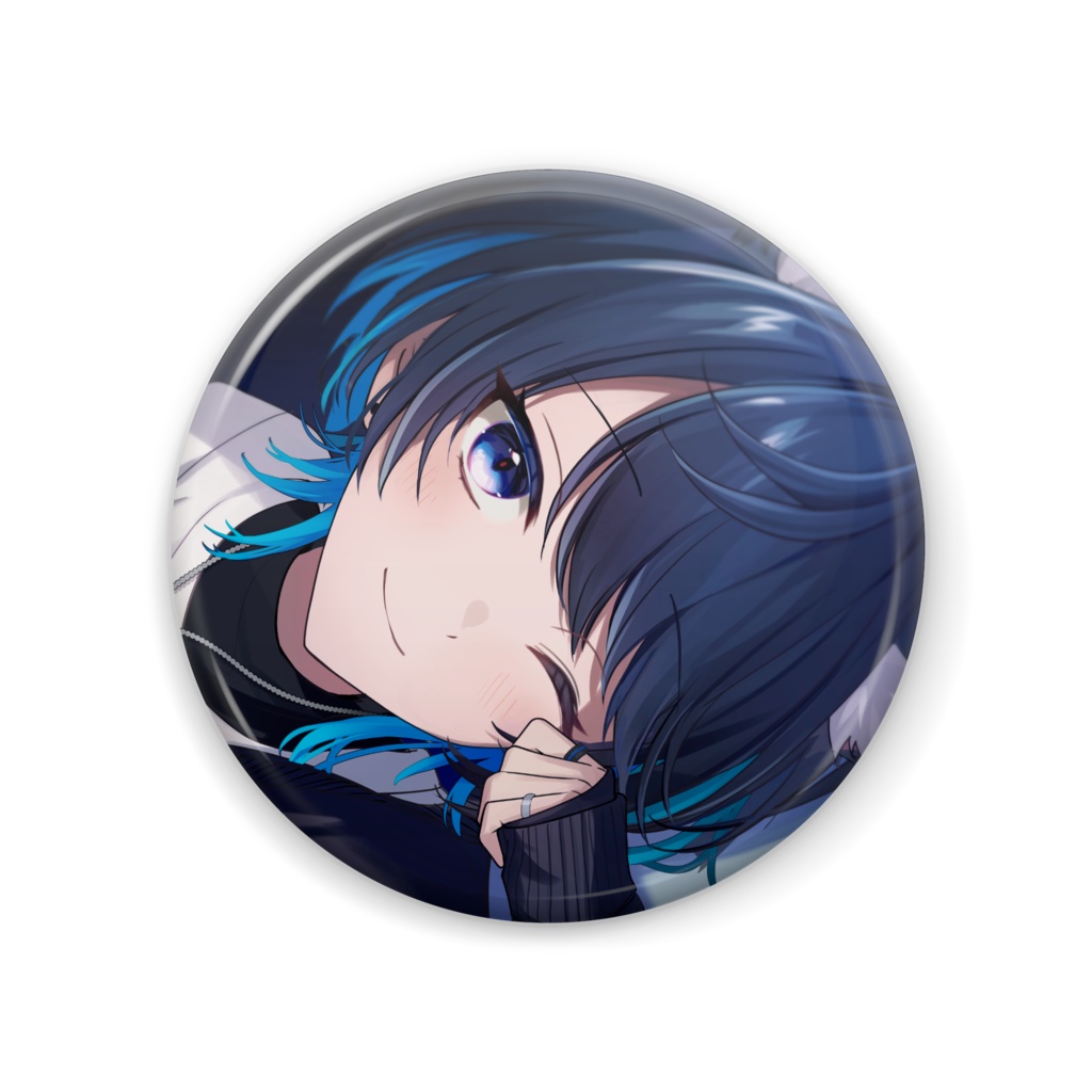 湯ノ山ゆや(3周年記念グッズver) 缶バッジ