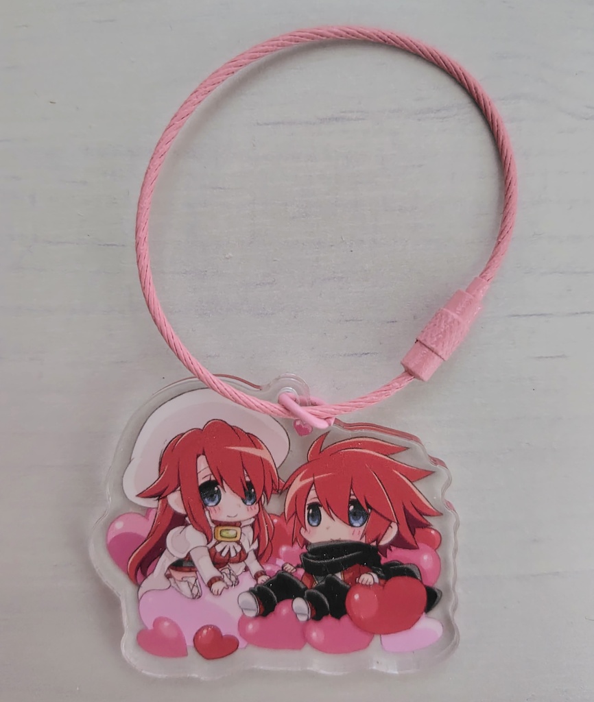 アクリルキーホルダー　レクアティ　ハート