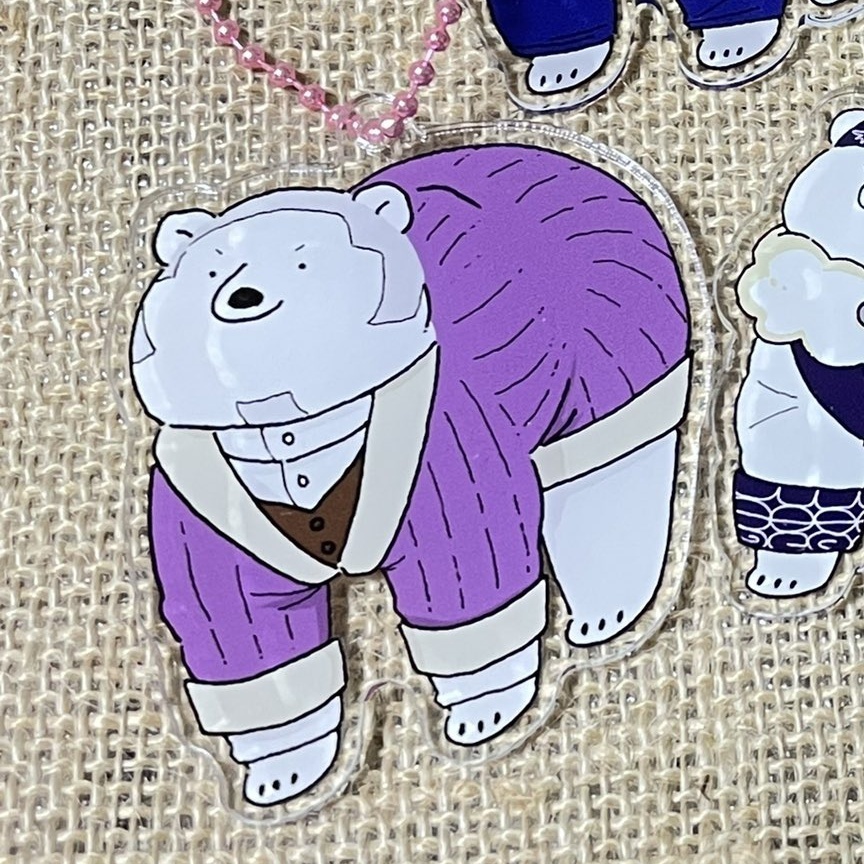 えりさんのくまアクキー アシㇼパ シライシ