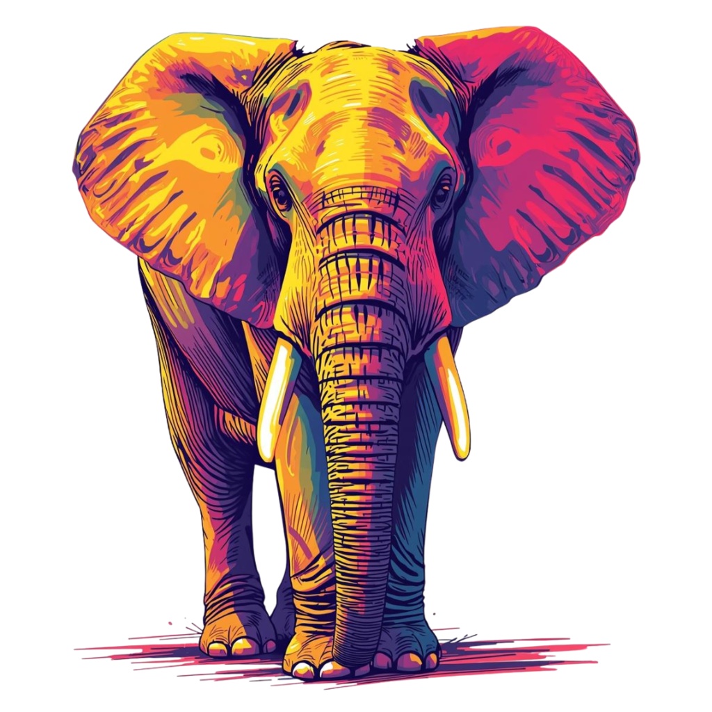 動物デッサン風クリップアートセット(全10種類)