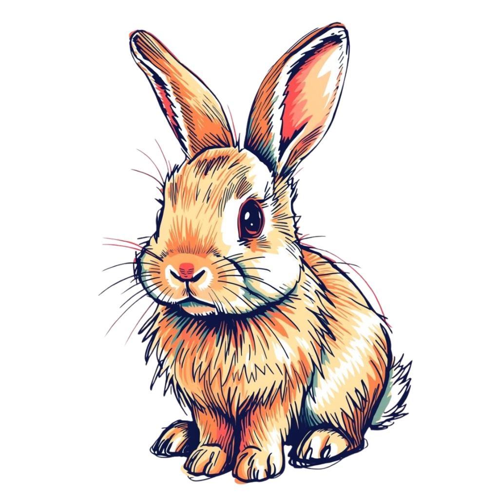 動物デッサン風クリップアートセット(全10種類)