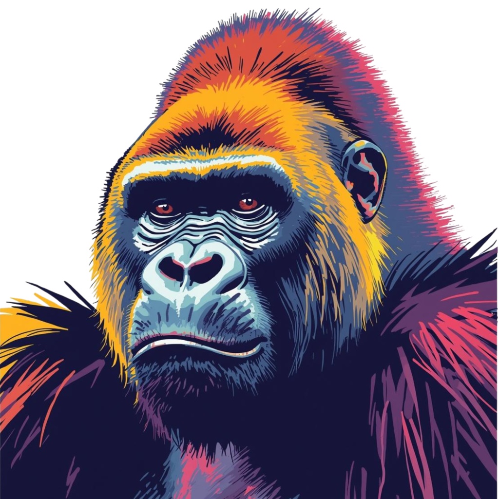 動物デッサン風クリップアートセット(全10種類)