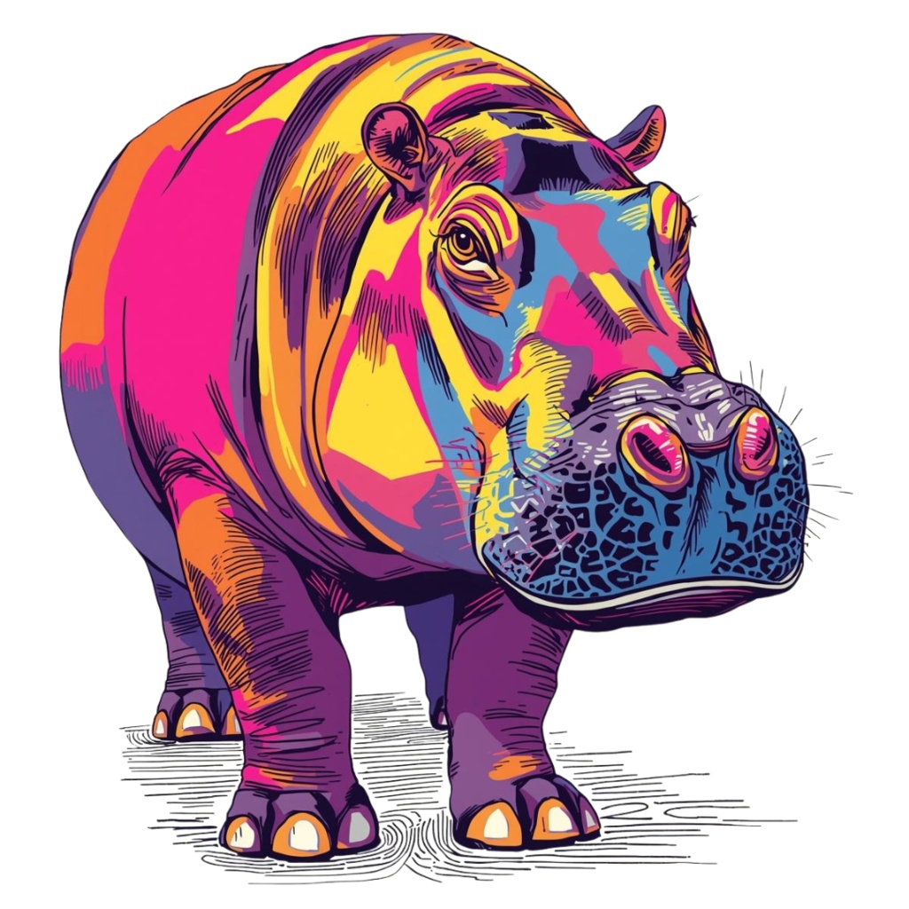 動物デッサン風クリップアートセット(全10種類)